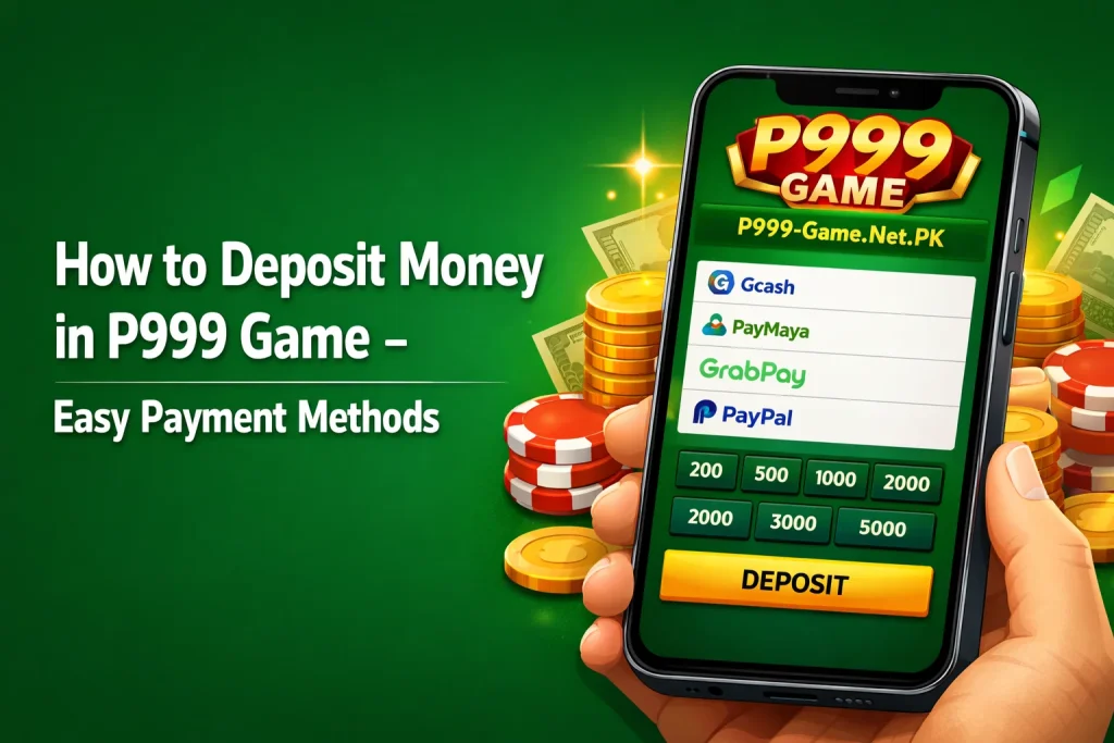 Deposit Money in P999 Game