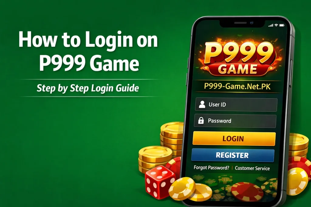 How to Login on P999 Game